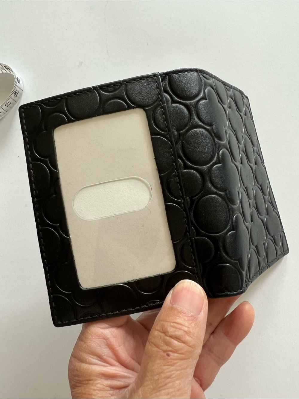 New Comme des Garçons Leather ID/Photo Wallet - Picture 4 of 10